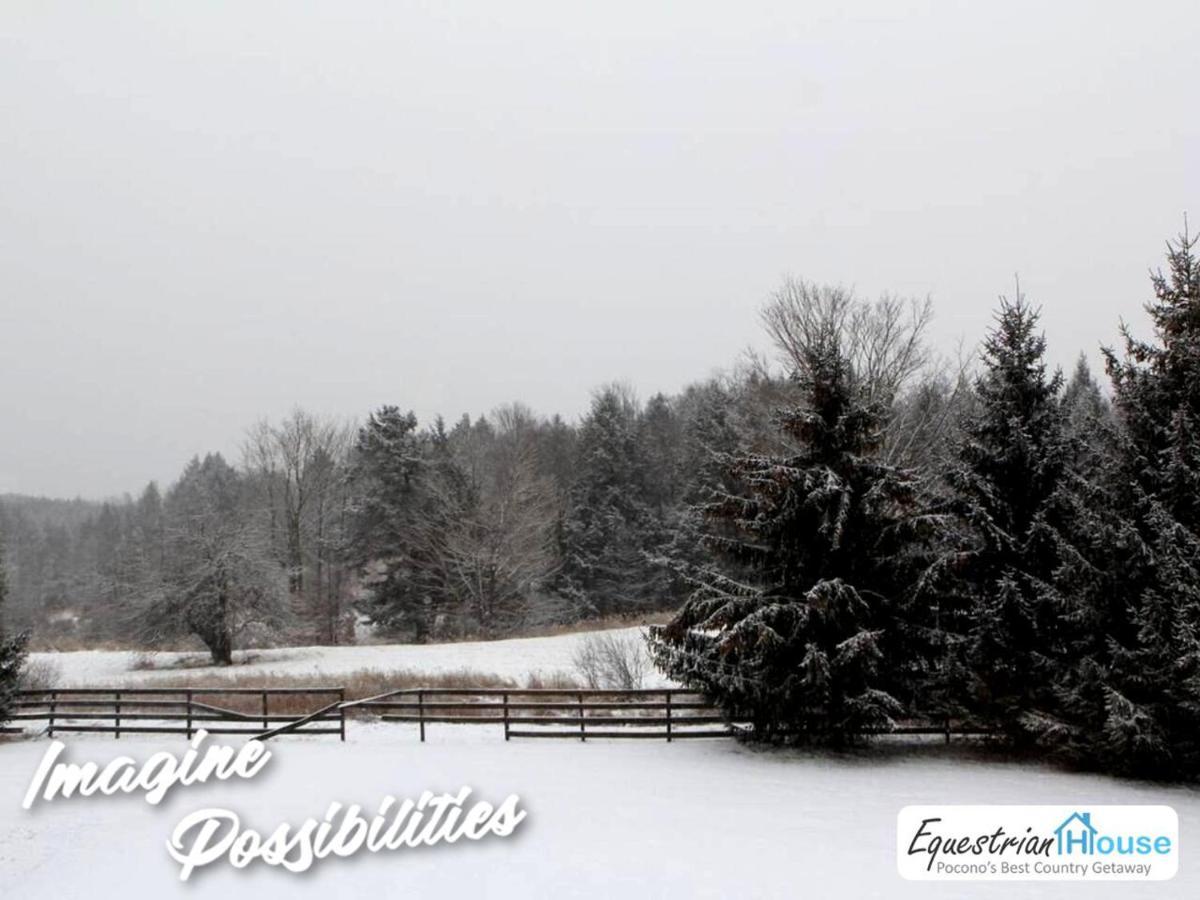 Equestrian House: Suites Pleasant Mount Exterior photo